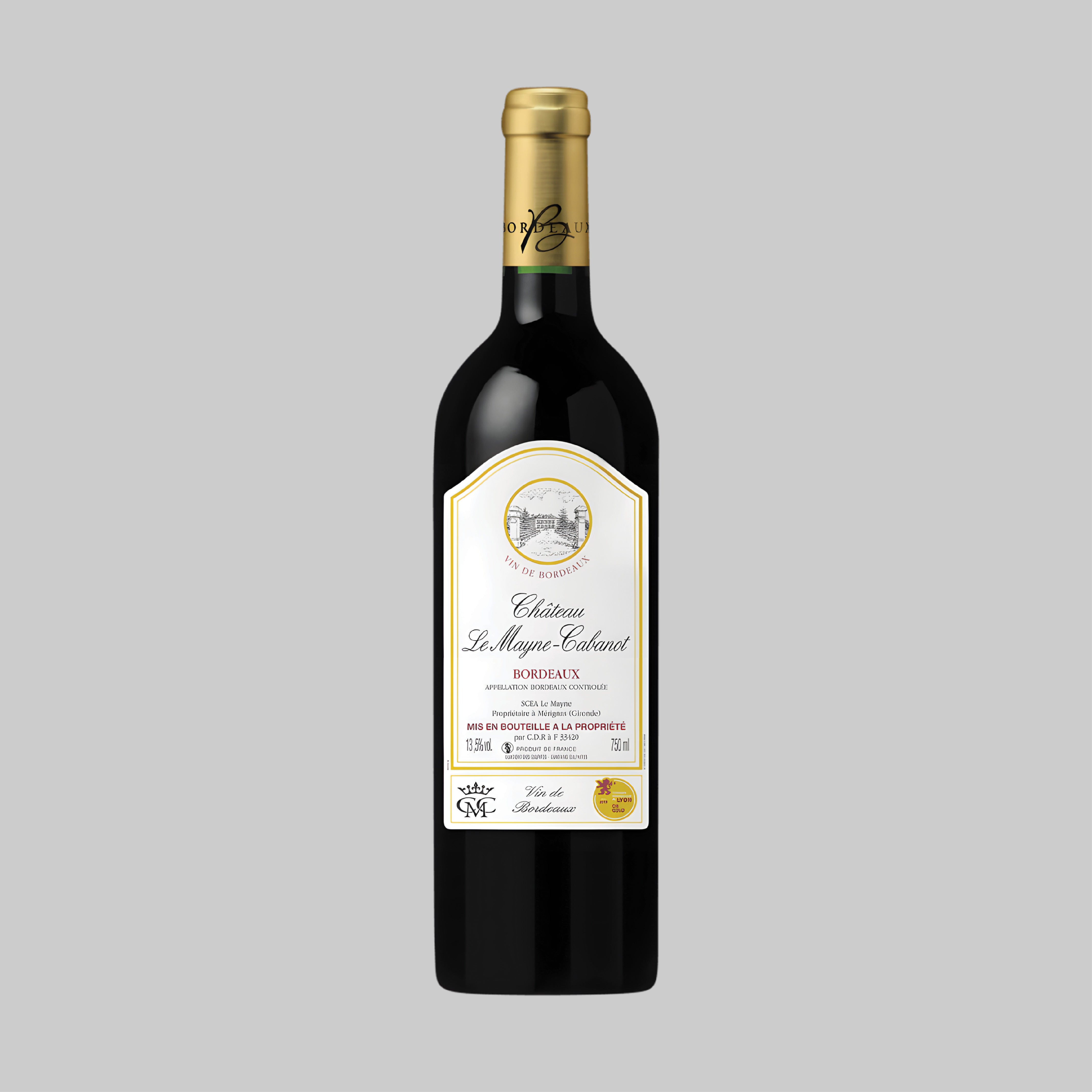 Château Le Mayne‑Cabanot Bordeaux AOP 750ml 13.5% | Time2Drink